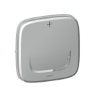 LEGRAND - VALENA ALLURE Abdeckung für 2-Leiter-Dimmer (ohne N-Leiter), Farbe: Aluminium