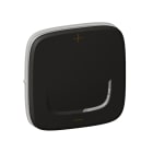 LEGRAND - VALENA ALLURE Abdeckung für 2-Leiter-Dimmer (ohne N-Leiter), Farbe: Schwarz