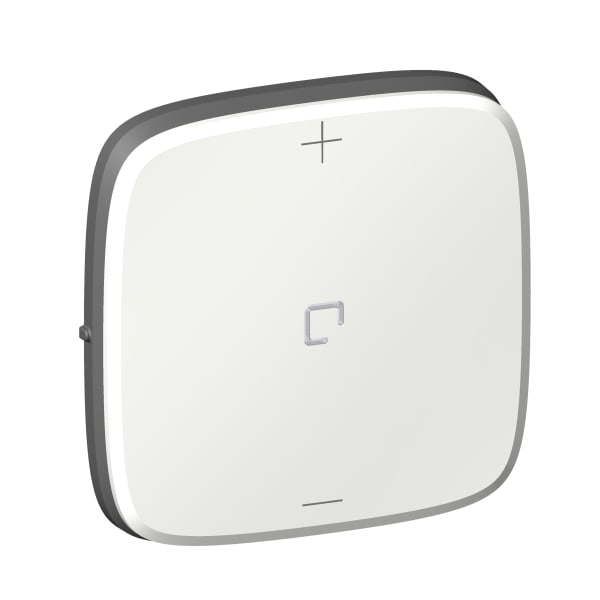 LEGRAND - VALENA ALLURE Abdeckung für 3-Leiter-Dimmer (mit N-Leiter), Farbe: Ultraweiß
