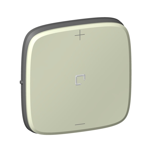 LEGRAND - VALENA ALLURE Abdeckung für 3-Leiter-Dimmer (mit N-Leiter), Farbe: Mandelweiß
