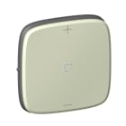 LEGRAND - VALENA ALLURE Abdeckung für 3-Leiter-Dimmer (mit N-Leiter), Farbe: Mandelweiß