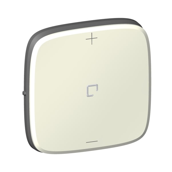 LEGRAND - VALENA ALLURE Abdeckung für 3-Leiter-Dimmer (mit N-Leiter), Farbe: Perlmutt