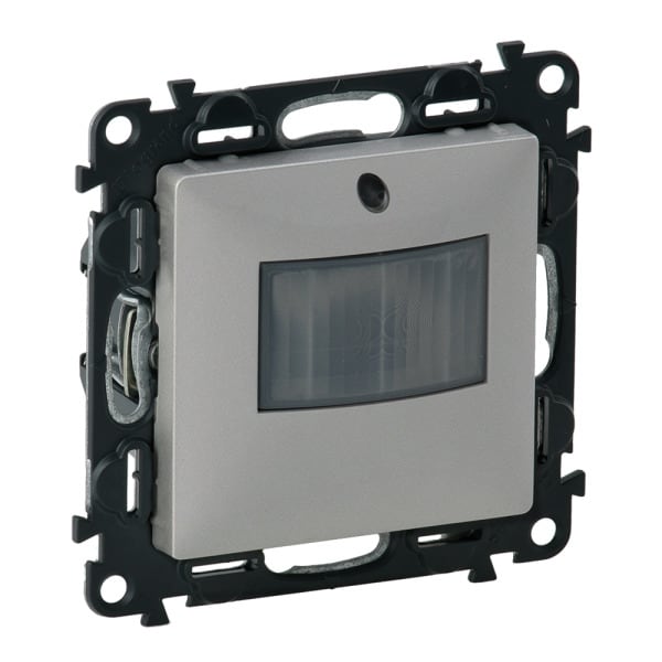 LEGRAND - VALENA LIFE 2-Leiter Bewegungsmelder, 170°, 100W LED, Farbe: Aluminium