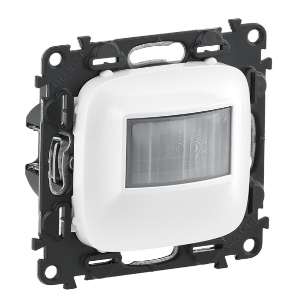 LEGRAND - VALENA ALLURE 2-Leiter Bewegungsmelder, 170°, 100W LED, Farbe: Ultraweiß