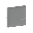 LEGRAND - VALENA LIFE Abdeckung für 2-Leiter-Dimmer (ohne N-Leiter), Farbe: Aluminium