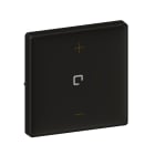 LEGRAND - VALENA LIFE Abdeckung für 3-Leiter-Dimmer mit N-Leiter, Farbe: Schwarz