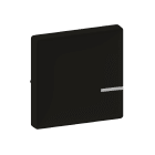 LEGRAND - VALENA LIFE Abdeckung für 2-Leiter-Dimmer (ohne N-Leiter), Farbe: Schwarz