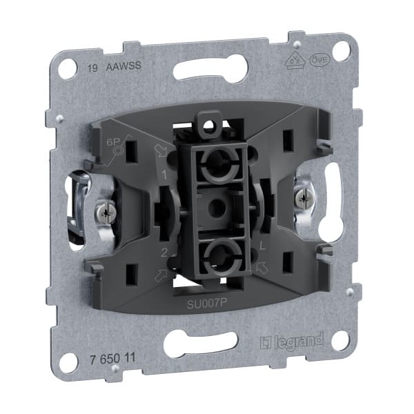 LEGRAND - SEANO Einsatz Taster mit Wechselkontakt 10A Steckklemmen