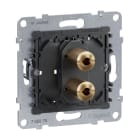 LEGRAND - SEANO Einsatz 1-fach Lautsprecher-Anschluss mit 4 mm-Buchsen