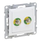 LEGRAND - SEANO Einsatz Potentialausgleich-Steckdose, Anschlussbolzen nach DIN 42 801, UW