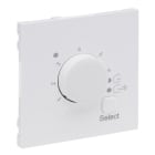 LEGRAND - SEANO Abdeckung für elektronisches Raumthermostat, Farbe: Ultraweiß