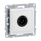LEGRAND - SEANO XLR-Dose 3-polig männlich, Schraubklemmen: 0,5 mm², inkl. Abdeckung, UW