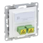 LEGRAND - SEANO SC/APC Monomode Glasfaser-Steckdose, 2 Glasfaserkabeln, Duplex Adapter, UW