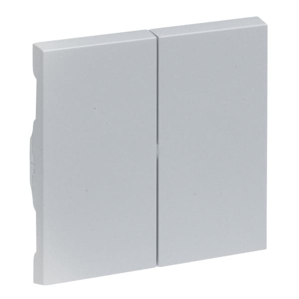 LEGRAND - SEANO Serienwippe in der Farbausführung Aluminium lackiert