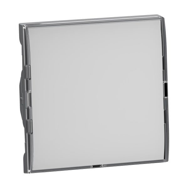 LEGRAND - SEANO Wippe mit Beschriftungsfeld inkl. Einlagen, Farbe: Aluminium lackiert
