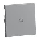 LEGRAND - SEANO Wippe mit Symbol Klingel in der Farbausführung Aluminium lackiert