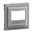 LEGRAND - SEANO Abdeckung BWM 2-/3-Leiter mit Handbetätigung, Farbe: Aluminium lackiert