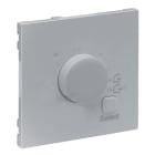 LEGRAND - SEANO Abdeckung für elektronisches Raumthermostat, Farbe: Aluminium lackiert