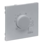 LEGRAND - SEANO Abdeckung elektronisches Fussbodenthermostat, Farbe: Aluminium lackiert
