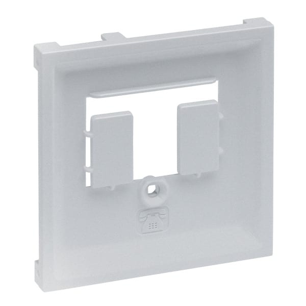 LEGRAND - SEANO Abdeckung für TDO & TAE in der Farbausführung Aluminium lackiert