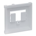 LEGRAND - SEANO Abdeckung für TDO & TAE in der Farbausführung Aluminium lackiert