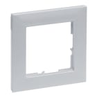 LEGRAND - SEANO 1-fach Rahmen in der Farbausführung Aluminium lackiert