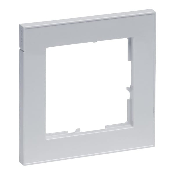 LEGRAND - SEANO+ 1-fach Rahmen in der Farbausführung Aluminium lackiert