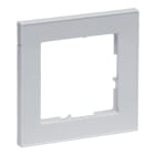 LEGRAND - SEANO+ 1-fach Rahmen in der Farbausführung Aluminium lackiert