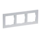 LEGRAND - SEANO+ 3-fach Rahmen in der Farbausführung Aluminium lackiert