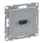 LEGRAND - SEANO HDMI 1.3 Anschlusseinheit vorverdrahtet, Kabel 15 cm, inkl. Abdeckung, AL
