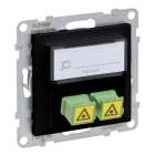 LEGRAND - SEANO SC/APC Monomode Glasfaser-Steckdose, 2 Glasfaserkabeln, Duplex Adapter SW