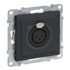 LEGRAND - SEANO XLR-Dose 3-polig weiblich, Schraubklemmen: 0,5 mm², inkl. Abdeckung, AN