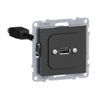 LEGRAND - SEANO USB-Datendose mit Kabel, USB 3.0, Kabellänge: 15 cm, inkl. Abdeckung, AN