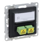 LEGRAND - SEANO SC/APC Monomode Glasfaser-Steckdose, 2 Glasfaserkabeln, Duplex Adapter, AN