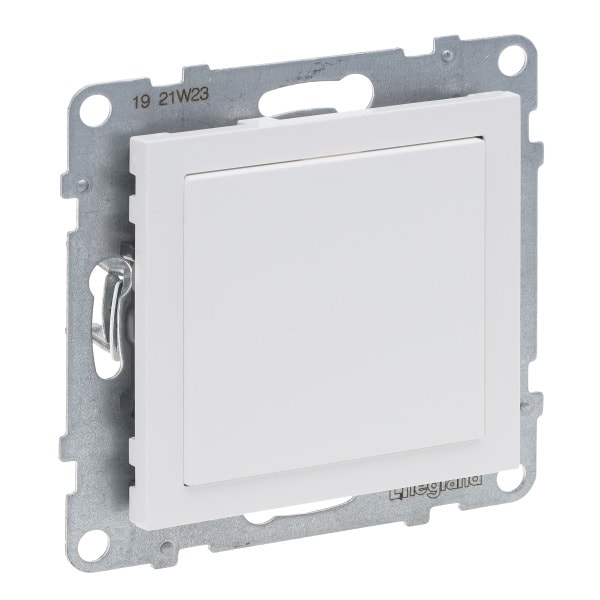 LEGRAND - SEANO Blindabdeckung & Mosaic-Adapter in der Farbausführung Ultraweiß