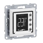 LEGRAND - Seano MyHome Thermostat mit Display inkl. Abdeckung in der Farbe Ultraweiß