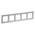 LEGRAND - SEANO+ 5-fach Rahmen in der Farbausführung Titanium lackiert