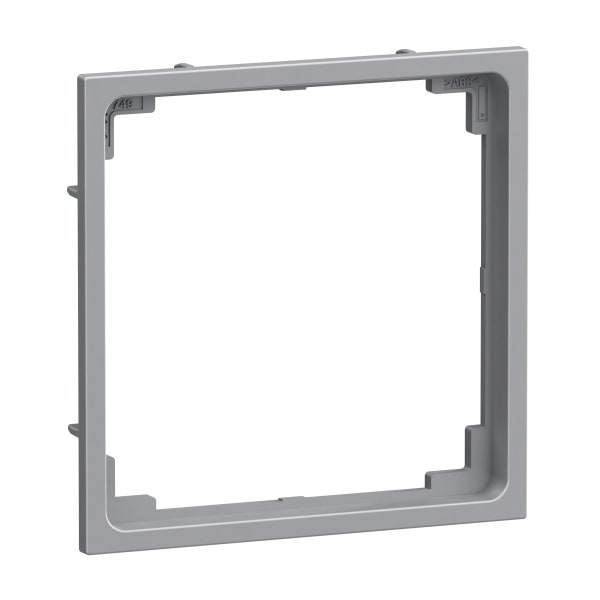 LEGRAND - SEANO Zwischenring 50 x 50 für Einbau nach DIN 49075, Farbe: Aluminium lackiert