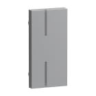 LEGRAND - Seano 1-modulige Tastenabdeckung MyHome ohne Symbol, Farbe Aluminium