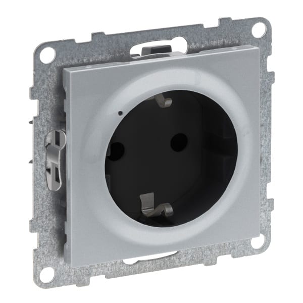 LEGRAND - Seano with Netatmo Schuko-Steckdose Farbe: Aluminium