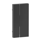 LEGRAND - Seano 1-modulige Tastenabdeckung MyHome ohne Symbol, Farbe Anthrazit