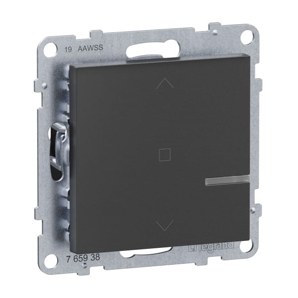 LEGRAND - Seano with Netatmo Rollladenschalter Farbe: Anthrazit