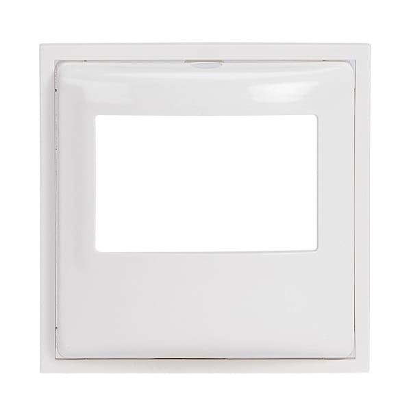 LEGRAND - NILOE STEP Abdeckung 2-Leiter-Bewegungsmelder (ohne N-Leiter), Farbe: Ultraweiß
