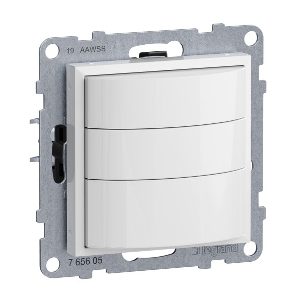 LEGRAND - SEANO 3-Leiter-Bewegungsmelder 180° mit Handbetätigung, 600 W, 5–20m, UW