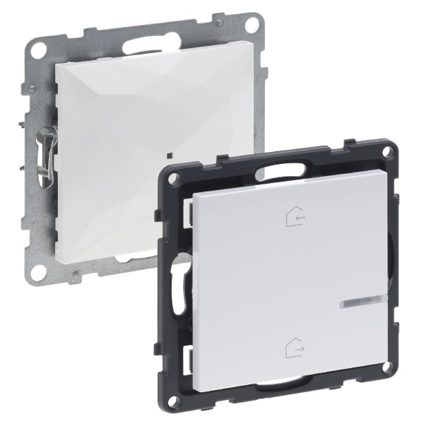 LEGRAND - Seano with Netatmo Starterpaket (Gateway + Master-Switch) Farbe Ultraweiss