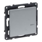 LEGRAND - Seano with Netatmo Wandsender 1-Fach Farbe: Aluminium