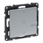 LEGRAND - Seano with Netatmo Wandsender Rollladen Farbe: Aluminium
