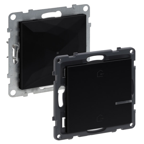 LEGRAND - Seano with Netatmo Starterpaket (Gateway + Master-Switch) Farbe Schwarz