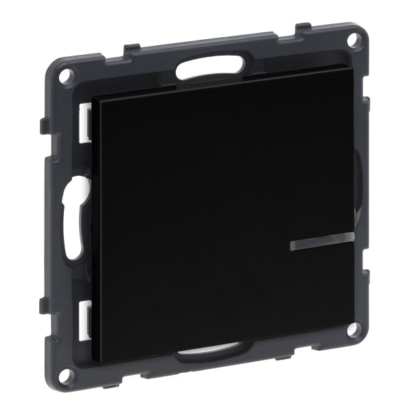 LEGRAND - Seano with Netatmo Wandsender 1-Fach Farbe: Schwarz