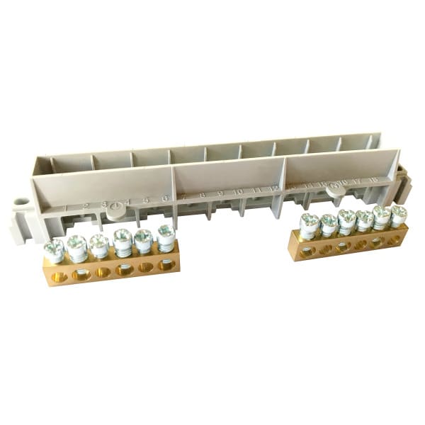 LEGRAND - Klemmenleiste N+PE 6 + 6 x 16 mm² für Plexo S-Reihe